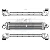Ladeluftkühler MEAT & DORIA 995096