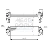 Ladeluftkühler MEAT & DORIA 995140