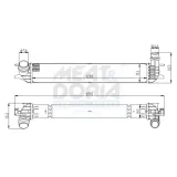 Ladeluftkühler MEAT & DORIA 995190