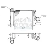 Ladeluftkühler MEAT & DORIA 995206