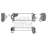 Ladeluftkühler MEAT & DORIA 995246