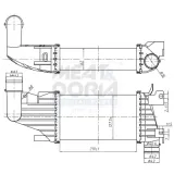 Ladeluftkühler MEAT & DORIA 995265