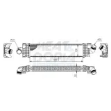 Ladeluftkühler MEAT & DORIA 995330