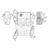 Ladeluftkühler MEAT & DORIA 995345