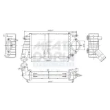 Ladeluftkühler MEAT & DORIA 995401
