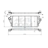 Ladeluftkühler MEAT & DORIA 995404
