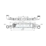 Ladeluftkühler MEAT & DORIA 995427
