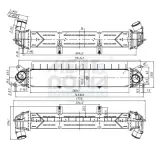Ladeluftkühler MEAT & DORIA 995459