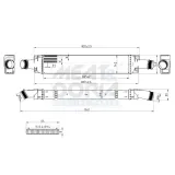 Ladeluftkühler MEAT & DORIA 995492