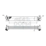Ladeluftkühler MEAT & DORIA 995498