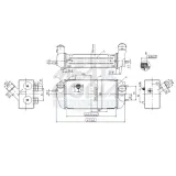 Ladeluftkühler MEAT & DORIA 995508