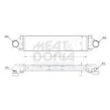 Ladeluftkühler MEAT & DORIA 995511
