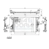 Ladeluftkühler MEAT & DORIA 995533