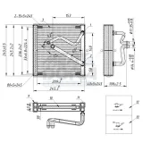 Verdampfer, Klimaanlage MEAT & DORIA 997013