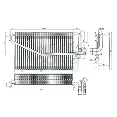 Verdampfer, Klimaanlage MEAT & DORIA 997020