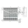 Verdampfer, Klimaanlage MEAT & DORIA 997020