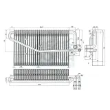 Verdampfer, Klimaanlage MEAT & DORIA 997020