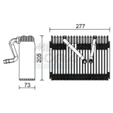 Verdampfer, Klimaanlage MEAT & DORIA 997023