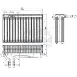 Verdampfer, Klimaanlage MEAT & DORIA 997025