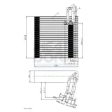 Verdampfer, Klimaanlage MEAT & DORIA 997027