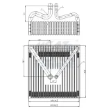 Verdampfer, Klimaanlage MEAT & DORIA 997029