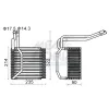 Verdampfer, Klimaanlage MEAT & DORIA 997031