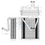 Verdampfer, Klimaanlage MEAT & DORIA 997034
