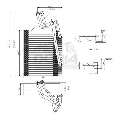 Ladeluftschlauch MEAT & DORIA 96565 Bild Ladeluftschlauch MEAT & DORIA 96565