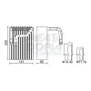Verdampfer, Klimaanlage MEAT & DORIA 997042