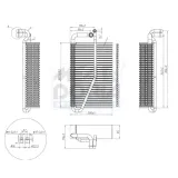 Verdampfer, Klimaanlage MEAT & DORIA 997044