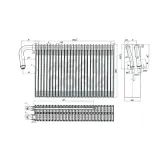 Verdampfer, Klimaanlage MEAT & DORIA 997065