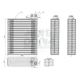 Verdampfer, Klimaanlage MEAT & DORIA 997069
