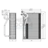 Verdampfer, Klimaanlage MEAT & DORIA 997138