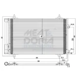 Kondensator, Klimaanlage MEAT & DORIA 991009