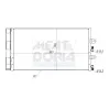 Kondensator, Klimaanlage MEAT & DORIA 991014