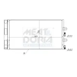 Kondensator, Klimaanlage MEAT & DORIA 991014