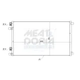 Kondensator, Klimaanlage MEAT & DORIA 991030