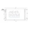 Kondensator, Klimaanlage MEAT & DORIA 991034