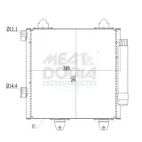 Kondensator, Klimaanlage MEAT & DORIA 991051
