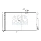Kondensator, Klimaanlage MEAT & DORIA 991058