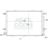 Kondensator, Klimaanlage MEAT & DORIA 991060