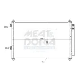 Kondensator, Klimaanlage MEAT & DORIA 991065