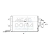 Kondensator, Klimaanlage MEAT & DORIA 991069