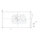 Kondensator, Klimaanlage MEAT & DORIA 991072