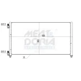 Kondensator, Klimaanlage MEAT & DORIA 991073