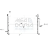 Kondensator, Klimaanlage MEAT & DORIA 991105