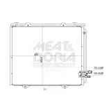 Kondensator, Klimaanlage MEAT & DORIA 991110