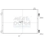Kondensator, Klimaanlage MEAT & DORIA 991138
