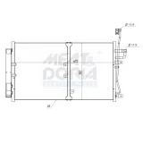 Kondensator, Klimaanlage MEAT & DORIA 991147