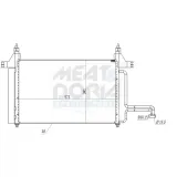 Kondensator, Klimaanlage MEAT & DORIA 991173
